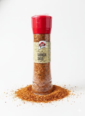 Soğan & Sarımsak Baharat Karışımı 170 g | Porselen Değirmen Kapaklı