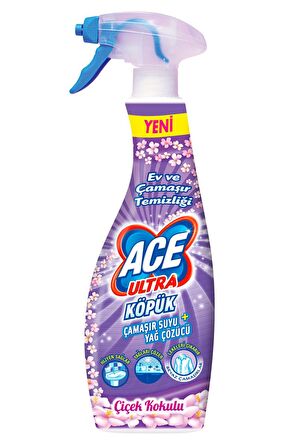 Ace Ultra Çiçek Normal Köpük Çamaşır Suyu 700 ml