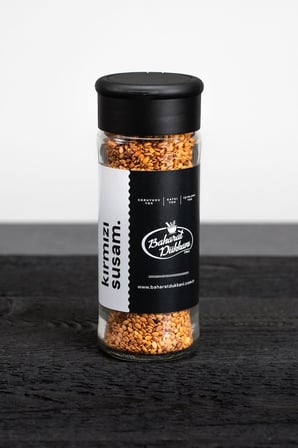 Kırmızı Susam 65gr (cam)