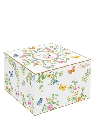 Easy Life Çok Renkli Dancing Butterflies Fincan ve Tabağ