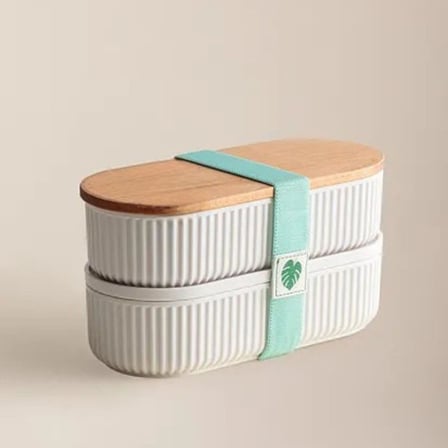 Saklama Kabı, Modern Tasarımlı, 2'li, Pratik Kullanım