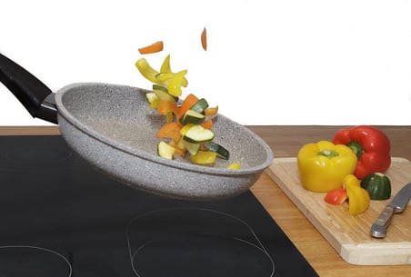 Flonal Duipd2430 Dura İndüksiyon İtalyan Tava 24cm
