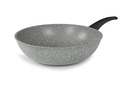 Flonal Duiwo03230 Dura İndüksiyon İtalyan Wok Tava 32cm