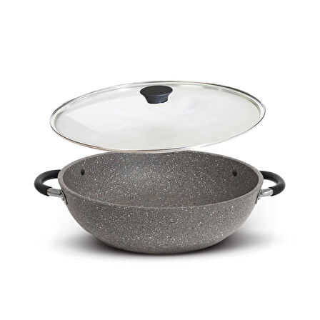 Flonal Monalite İndüksiyonlu Karnıyarık Pilav Tenceresi 28 cm  