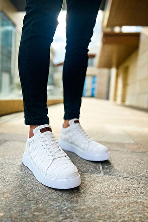 TB209 OBT Vimini Erkek Ayakkabı BEYAZ