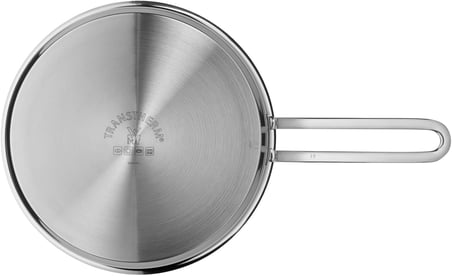 Mini 18 cm Tava, Yapışmaz Kaplamalı, Cromargan® Yüksek Kaliteli Parlak Paslanmaz Çelik, İndüksiyon Uyumlu, Üst Üste Saklanabilir, Küçük Porsiyonlar İçin