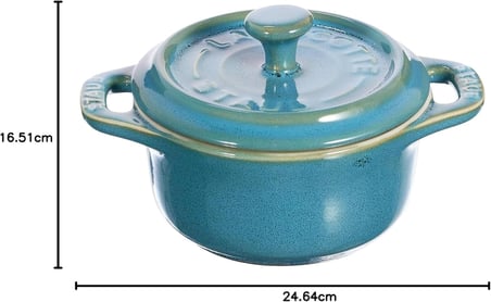 Mini Cocotte Set, 4'lü, Yuvarlak, Ceramic By