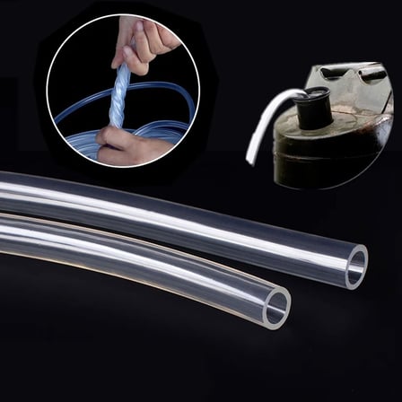 10 METRE Şeffaf Terazi Hortumu İç Çap 8 mm Termosifon Otomobil Kapı Fitili