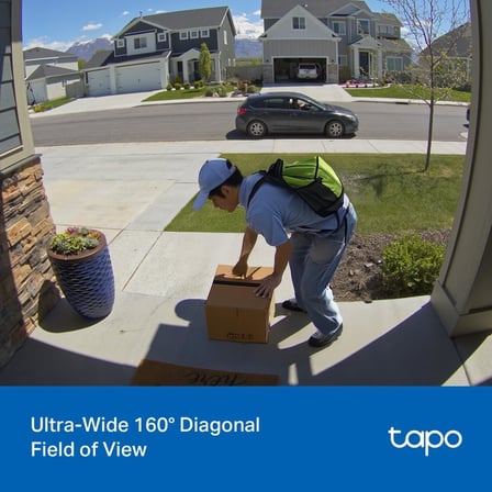 D205 | Mini Akıllı Görüntülü Kapı Zili | 2K Net Görüntü | 160° Geniş Açı | 180 Gün Pil Ömrü | AI Kişi Algılama | İki Yönlü Ses | IP54 Hava Koşullarına Dayanıklı | Bulut/SD Kart Depolama