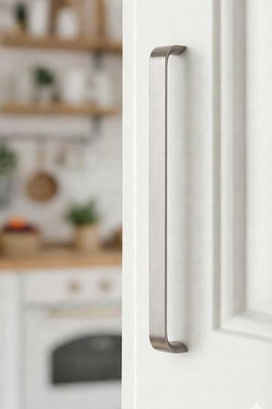 5'li Modern İnox Alüminyum Dolap & Çekmece Kulpu 224 mm – 5’li Paket (739/224/02)