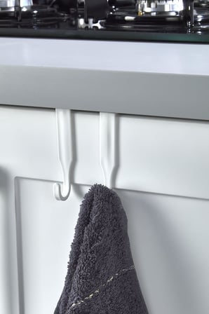 12 Adet Çok Amaçlı Askı – Kapı Arkası, Dolap, Çekmece ve Havlupan Uyumlu, Mutfak ve Banyo İçin Pratik Plastik Askı, Kalorifer Peteğine Asılabilir Seti