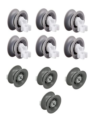 Bosch Siemens 611666 Uyumlu Üst Sepet Tekeri iQ100 iQ300 iQ500 iQ700 Bulaşık Makinesi