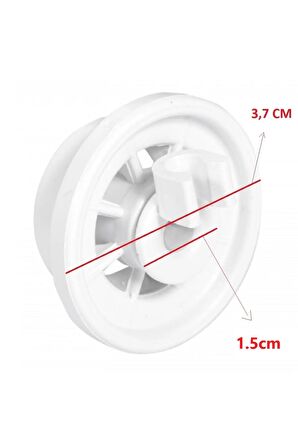 Arçelik Leydi Uyumlu Bulaşık Makinesi Sepet Tekerleği 10 Adet -3.5cm