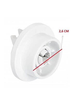 Arçelik Leydi Uyumlu Bulaşık Makinesi Sepet Tekerleği 10 Adet -3.5cm