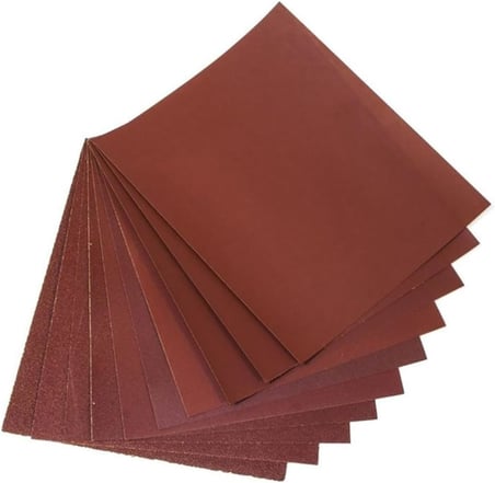 (30'Lu SET) El Su Zımparası Kağıdı Far Temizleme Parlatma Seti 2500-2000-1500-1000-500 Kum