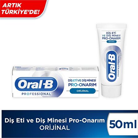 Oral-B Professional Diş Eti ve Diş Minesi Pro-Onarım Original Diş Macunu 50 Ml