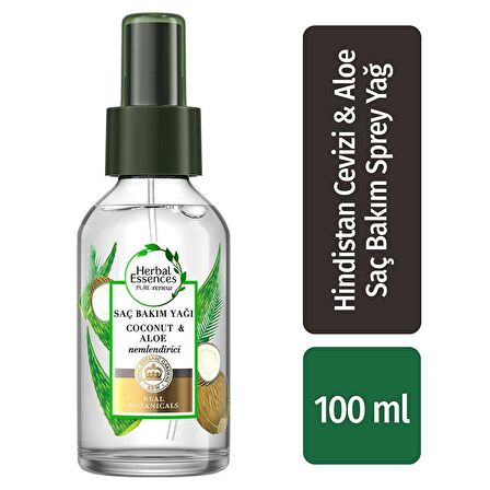 Herbal Essences Hindistan Cevizli Nemlendirici Sprey Yağ 100 ml