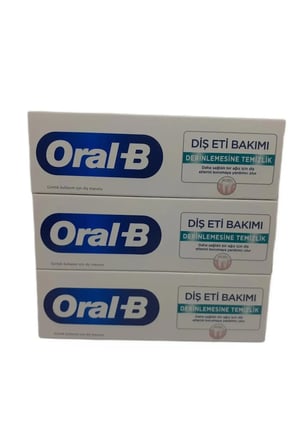 Diş Eti Bakımı Derinlemesine Temizlik Diş Macunu 65 ml X 3 Adet