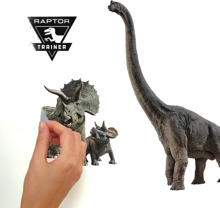 Jurassic World Fallen Kingdom Soy ve Yapıştır Duvar Çıkartmaları, RoomMates'ten RMK3798SCS