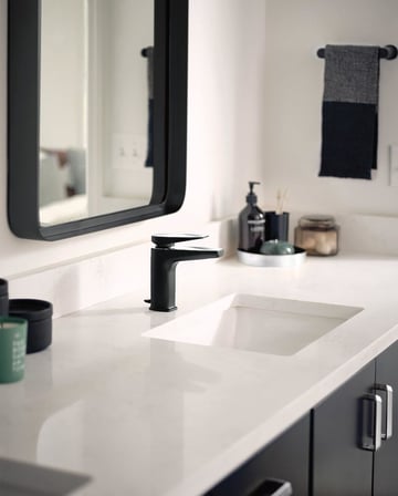 BH3886BL Genta Banyo Aksesuarı, Mat Siyah