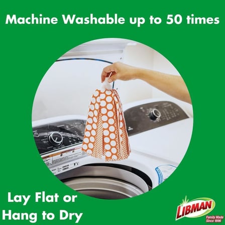 Libman Wonder Mop Head Değiştirme | Emici Mikrofiber | Kendinden Sıkma Paspas | En İyi Paspas Dolumu | Makinede Yıkanabilir | Çok Yüzeyli Zemin Paspası | 3 Yedek Ped