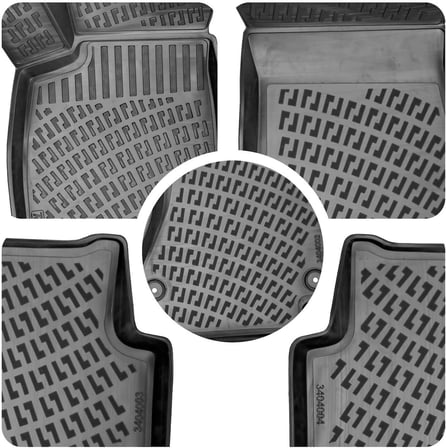 Rizline Audi A3 2003-2013 3D Havuzlu Paspas
