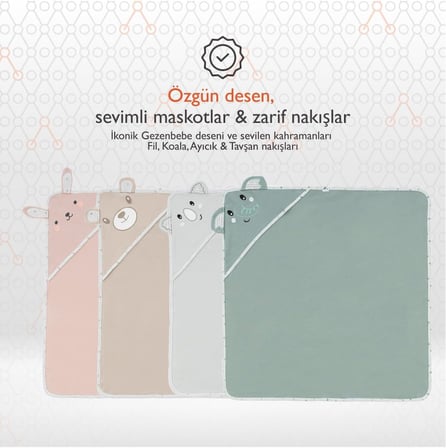 Hero Nakışlı Bebek Battaniyesi Teddy (Organik) Yeni Doğan
