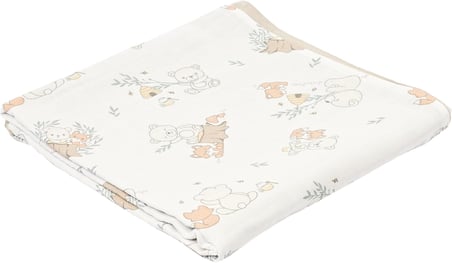 Hero Müslin Bebek Battaniyesi (120X120) Teddy 120x120 cm