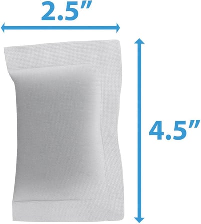 SensorCan 3'lü Paket AbsorbX Koku Gidericiler Emer, Doğal Aktif Karbon, Biyobozunur, Koku Bölmeli 13 Gal Çöp Kovası ile kullanım için, Filtre, 3 Adet