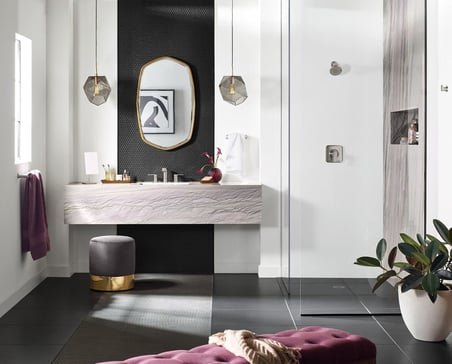 Genta Fırçalanmış Nikel Modern Tek Bornoz Kancası, BH3803BN