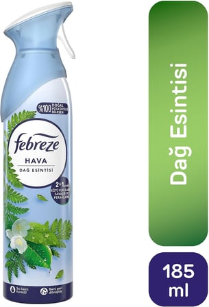 Hava Ferahlatıcı Sprey Oda Kokusu Dağ esintisi 185 ml 3lü paket