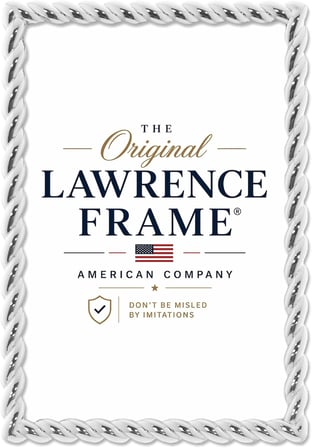 710046 Silver Metal Rope Picture Frame, 10cm by 15cm