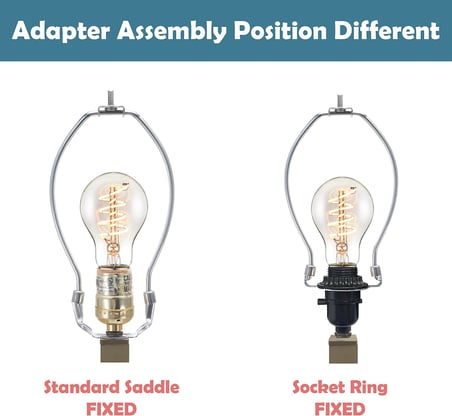 Mat Siyah 20040-32A, 9 inç Abajur Tutucu Adaptör, Sağlam Çelik Çarpmalı Silindir Tokmak, 22,86 cm Harp ve E26 36 mm UNO Montaj Kaplaması Dahil, 2'li Paket