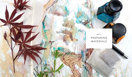 The Organic Painter: Learn to paint with tea, coffee, embroidery, flame, and more; Explore Unusual Materials and Playful Techniques to Expand your Creative Practice
