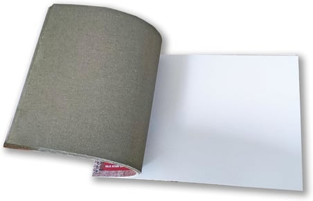 Cobain 1986 Tuval Bezli Resim Defteri - Akrilik, Yağlıboya & Guaj Uyumlu 300GR (25x35)