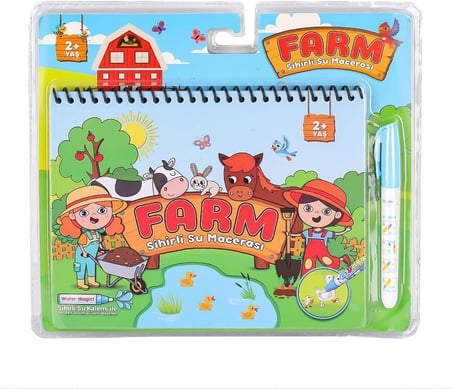 Sihirli Su Macerası Boyama Kitabı Farm