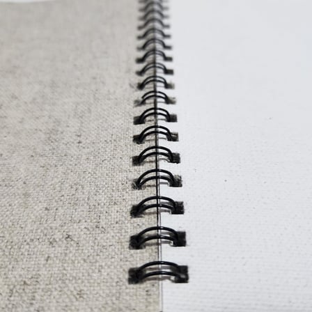 Cobain 1986 Linen Pad Keten Tuval Bezi Defteri (364gr Gessolu) Akrilik Boyama Ve Yağlıboya (A4)