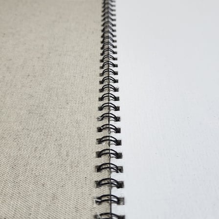 Cobain 1986 Linen Pad Keten Tuval Bezi Defteri (364gr Gessolu) Akrilik Boyama Ve Yağlıboya (A4)