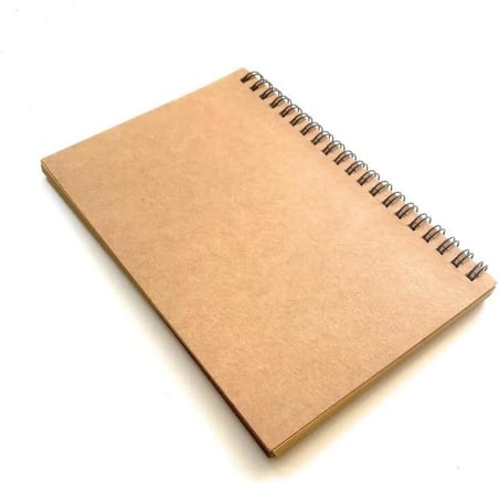 Kraft Papirüs Parşömen Çizim ve Not Defteri