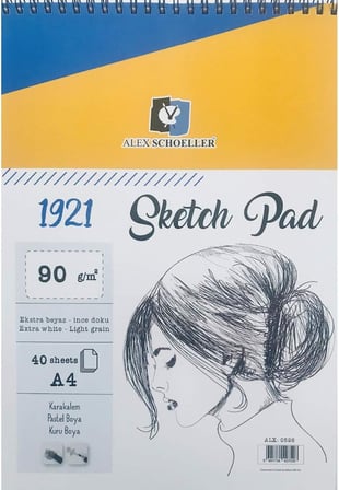 A4 90 GR SPR SKETCHPAD 40.LI DEFTER ALX-0526
