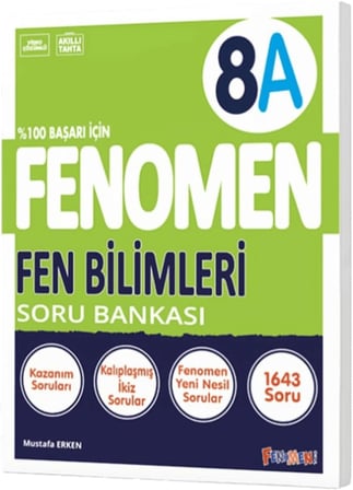Fenomen 8 Fen Bilimleri A Soru Bankası