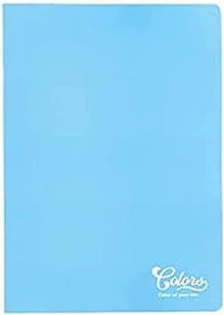 Colors A4 60 Yaprak Çizgili Defter, Pudra Mavi
