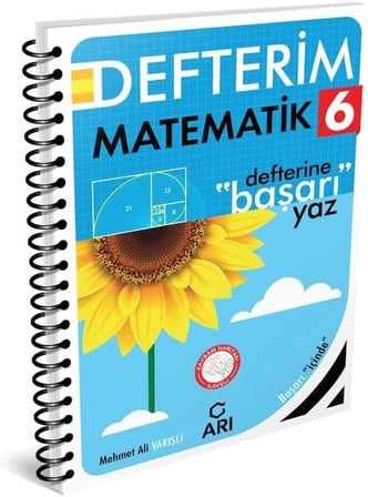 Arı Yayıncılık Arı Yayınları 6. Sınıf Matematik Defterim Matemito 0922