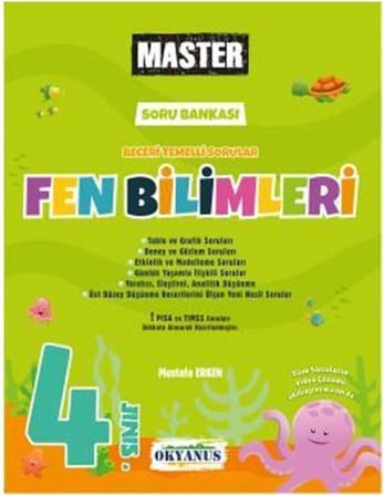 Okyanus 4. Sınıf Master Fen Bilimleri Soru Bankası