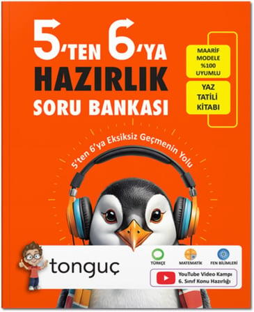Tonguç 5'ten 6'ya Hazırlık Kitabı
