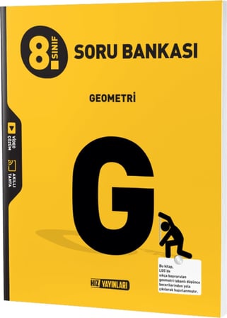 Hız Yayınları 8. Sınıf Geometri Soru Bankası (9786257514316)