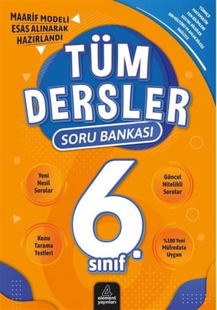 6. Sınıf Tüm Dersler Soru Bankası