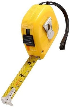 Hengshida 5 Metre 16Ft Plastik Kasa Şerit Metre 1410