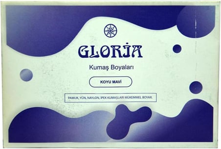 Kumaş Boyası Koyu Mavi 10 Gr Paket