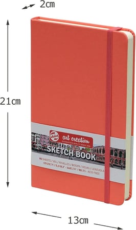 Art creation Sketch Book Eskiz Bloğu 13x21 140gr 80 Yaprak SOMON